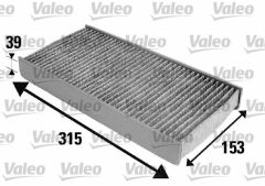 x POLEN FİLTRESİ P407 2.0 HDI 05/04 C5 1.6-2.0 HDI 09/04 KARBONLU