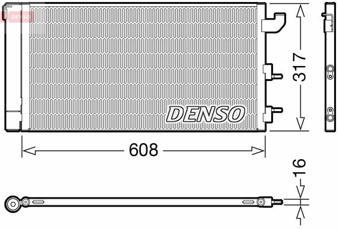 CONDENSER. AİR CONDİTİONİNG FIAT PANDA 03-