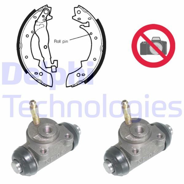 FREN PABUÇ KİTİ ARKA RENAULT ESPACE. EXPRESS. RAPİD 09/85 07/98