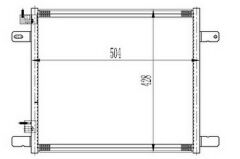 KLİMA KONDENSERİ DAF LF 45-LF 55 01 OTO.-MEK.