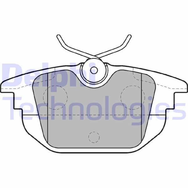 FREN BALATASI ARKA ALFA ROMEO 145. 146. GTV. SPİDER / FIAT BRAVA. BRAVO. COUP . MAREA. PUNTO 95