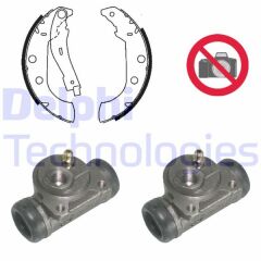 FREN PABUÇ KİTİ ARKA PEUGEOT 405 06/87 10/95