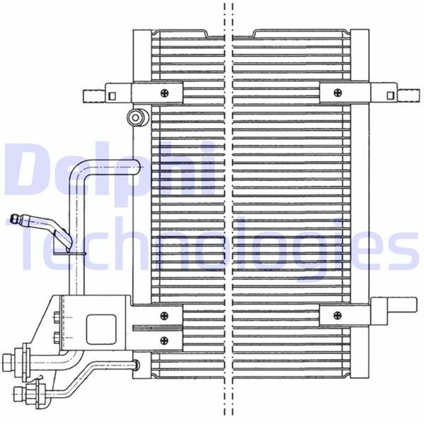 KLİMA KONDENSERİ PASSAT 96-00 A4 95-00 610x420x19