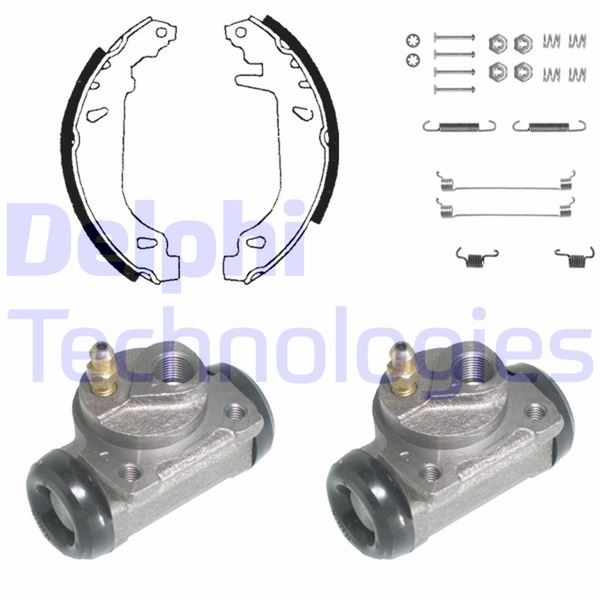 FREN PABUÇ KİTİ ARKA CITROEN XSARA. ZX / PEUGEOT 306 07/92