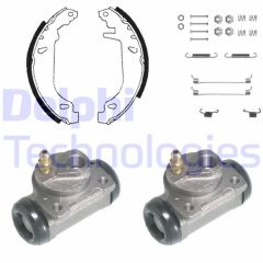 FREN PABUÇ KİTİ ARKA CITROEN XSARA. ZX / PEUGEOT 306 07/92