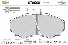 ÖN BALATA FİŞLİ DUCATO 02-06 BOXER 02-06 JUMPER 02-06 K.Ç TİP 1400 KG