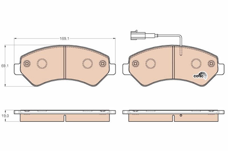 ÖN BALATA BOXER 06 JUMPER 06 DUCATO 06 169.1x69.1x19