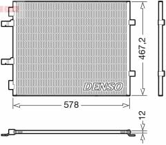 CONDENSER. AİR CONDİTİONİNG OPEL VIVARO A 01-