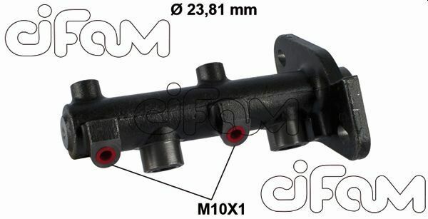 FREN ANA MERKEZ FIESTA 1.0İ-1.25İ-1.3İ-1.4İ-1.8D 96-02 23.81mm ABS SİZ