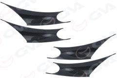 IC KAPLAMA 4 PARÇA SET KARBON SIYAH BMW F30 LCI