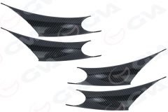 IC KAPLAMA 4 PARÇA SET KARBON SIYAH BMW F30 LCI