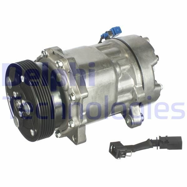 KLİMA KOMPRESÖRÜ VW BORA-CADDY II-GOLF IV 1.4 16V-1.6-1.6 16V-1.8-1.9 TDI 98-05 119mm 6 KANAL