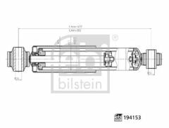 AMORTİSÖR ARKA AKS-ARKA AKS SOL-ARKA AKS SAĞ OPEL-RENAULT CAR-VAUXHALL