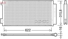KLİMA KONDENSERİ FIAT EGEA-500L 12 1.3-1.6 MULTİJET-1.4 BENZINLI AL-PL-BRZ