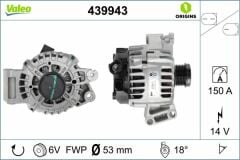 ALTERNATÖR 150A 14V FORD FOCUS III 11 15. ECOBOOST KUGA II 14 17 1.5 ECOBOOST