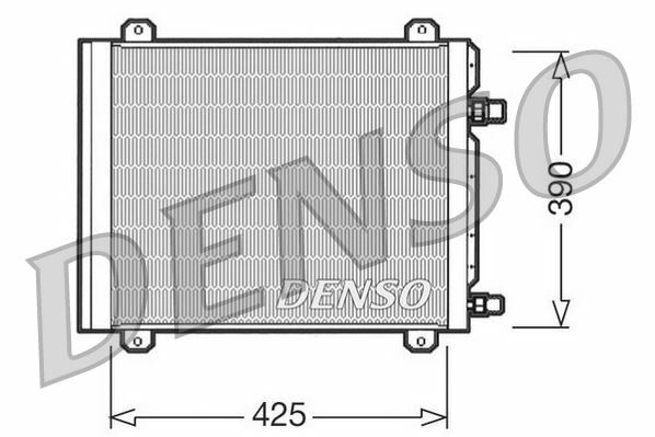 CONDENSER. AİR CONDİTİONİNG RENAULT TWINGO I 93-07