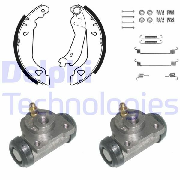 FREN PABUÇ KİTİ ARKA FIAT PUNTO. PUNTO VAN / LANCIA YPSİLON 07/93 09/03
