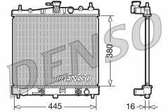 RADİATOR. ENGİNE COOLİNG NISSAN MICRA III K12 03-10