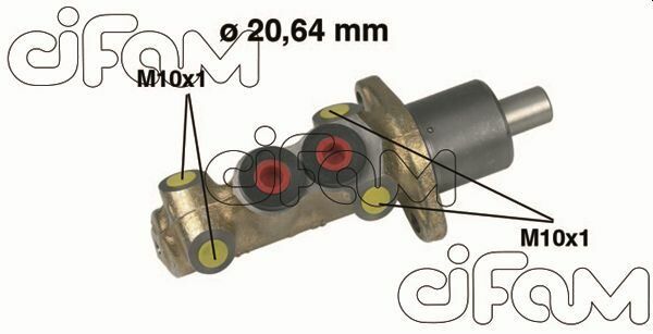 ANA MERKEZ R19 I-II-MGN I 96-03 CLIO 90-98 P106 91-96 -TOLEDO 91-99 -POLO 81-94 20.64mm
