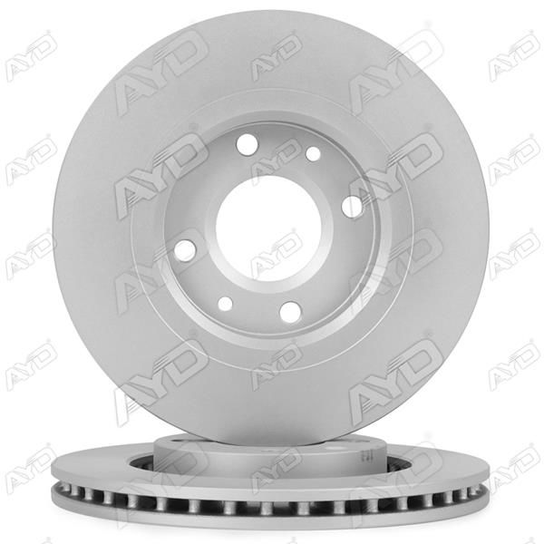 KAPLAMALI DİSK CITROEN FREN DİSKPEUGEOT 206 12-1999/09-2009 SOL/SAĞ ÖN FREN DİSKPEUGEOT 207 02-200