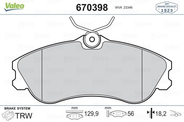 ÖN BALATA XSARA PICASSO N68 1.6 1.6HDİ 1.8 16V 2.0 16V 2.0HDI 99 04
