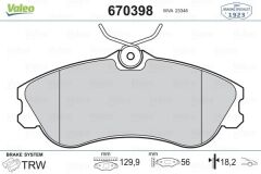 ÖN BALATA XSARA PICASSO N68 1.6 1.6HDİ 1.8 16V 2.0 16V 2.0HDI 99 04
