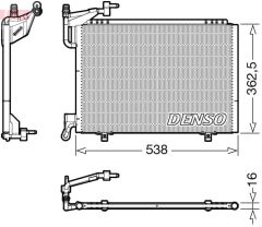 CONDENSER. AİR CONDİTİONİNG FORD B-MAX 12-