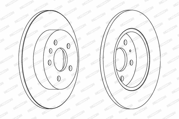 ARKA DİSK A4 B6 01-05 B7 05-08 QUATTRO B6 01-05 QUATTRO B7 05-08 SEAT EXEO