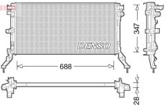RADİATOR. ENGİNE COOLİNG RENAULT LAGUNA III 07-15