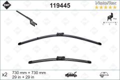 SİLECEK SÜPÜRGESİ 725/725mm MUZ TİPİ FOCUS III 11 17 SWF