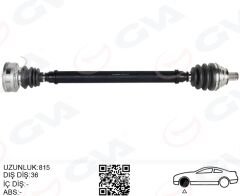 KOMPLE AKS ÖN SAĞ GOLF-LEON-JETTA-PASSAT CAYB-CAYC 1.6 TDİ UZUN 04-13 CAYB-CAYC 1.6 TDİ