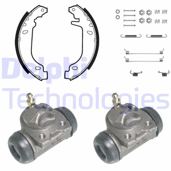 FREN PABUÇ KİTİ ARKA RENAULT 21. SUPER 5. 9. EXPRESS. RAPİD 10/81 10/96