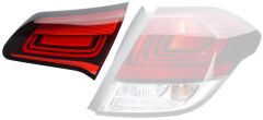 ARKA KAPAK MUHAFAZASI SOL İÇ PARÇA CİTROEN C4 II 2SK 354 833-031 İÇİN