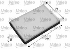 POLEN FİLTRESİ VOLVO 850 91-96 C70 97-05 S70 97-00 V70 97-00 XC70 97-02 CU2650
