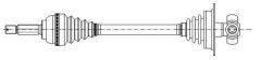 AKS KOMPLE SOL TRAFIC II-OPEL VIVARO 2.0-1.9 DCI 01 UZUNLUK 676mm