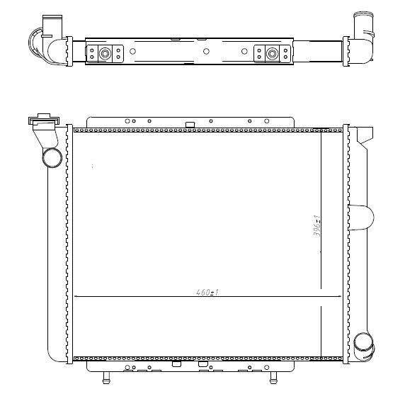RADYATOR MECHANİCAL MT 460X396X34 11 FLASH