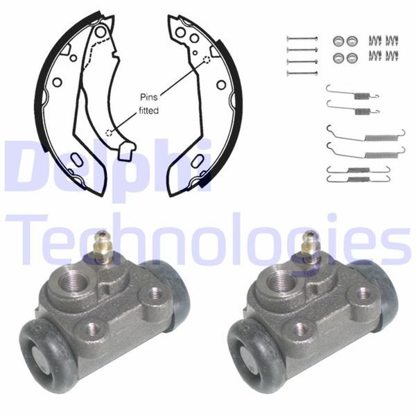 FREN PABUÇ KİTİ ARKA RENAULT 19 07/88 11/95