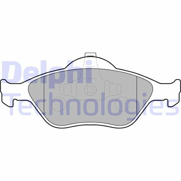 ÖN BALATA FIESTA 1.4TDCİ ABSLİ 00 FUSION 02 MAZDA 121 96 MAZDA 2 03