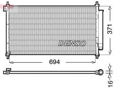 CONDENSER. AİR CONDİTİONİNG HONDA CIVIC IX 11-