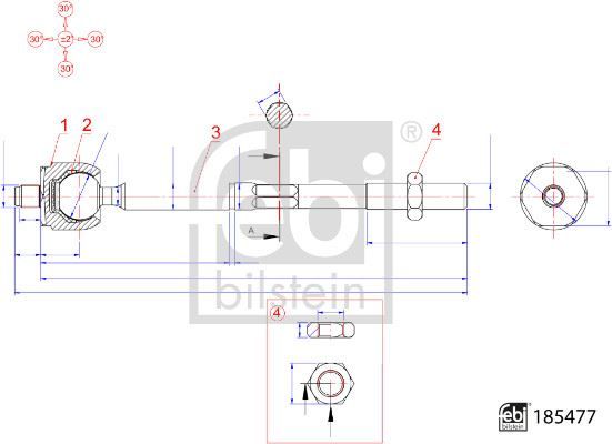 ROT MİLİ RENAULT CLIO V 19