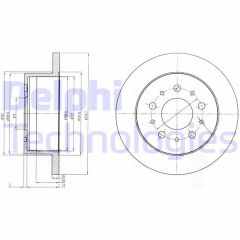 ARKA FREN DISKI BOXER III 06 DUCATO III 06 JUMPER III 06 280x16x5DL