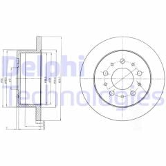 ARKA FREN DISKI BOXER III 06 DUCATO III 06 JUMPER III 06 280x16x5DL