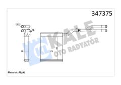 KALORIFER RADYATORU MONDEO IV 07 14 S MAX GALAXY 06 15