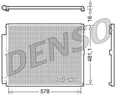 CONDENSER. AİR CONDİTİONİNG TOYOTA LAND CRUISER / PRADO J120 02-10