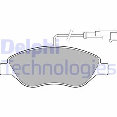 ÖN FREN BALATASI FİŞLİ FIAT BRAVO II 08 14 EGEA HB 15 ALFA ROMEO MITO 08 15 LANCIA DELTA III 08 14 1.3D MTJ 1.4TB 1.6D MTJ 1.9D MTJ 2.0D MTJ BÜYÜK TİP