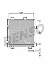 KLİMA RADYATÖRÜ KONDENSERİ P107 05 14 1.0İ 12V-1.4HDİ 05 C1 1.0İ 12V-1.4HDİ 05