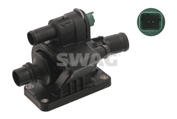TERMOSTAT 83C KOMPLE / MÜŞÜRLÜ P206-P207-P307-BIPPER-C1-C2-C3-NEMO- 1.4 HDI- FIESTA -FUSION TDCI 02 12 MAZDA 2 1.4 CD 03 07 FEBI 34997