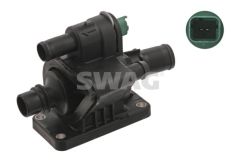 TERMOSTAT 83C KOMPLE / MÜŞÜRLÜ P206-P207-P307-BIPPER-C1-C2-C3-NEMO- 1.4 HDI- FIESTA -FUSION TDCI 02 12 MAZDA 2 1.4 CD 03 07 FEBI 34997
