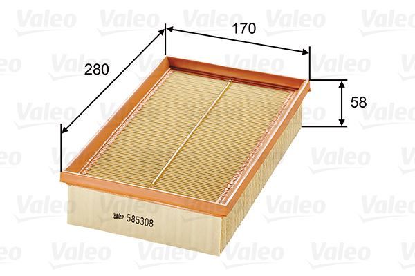 HAVA FILTRESI MERCEDES M111 W124 S124 C124 A124