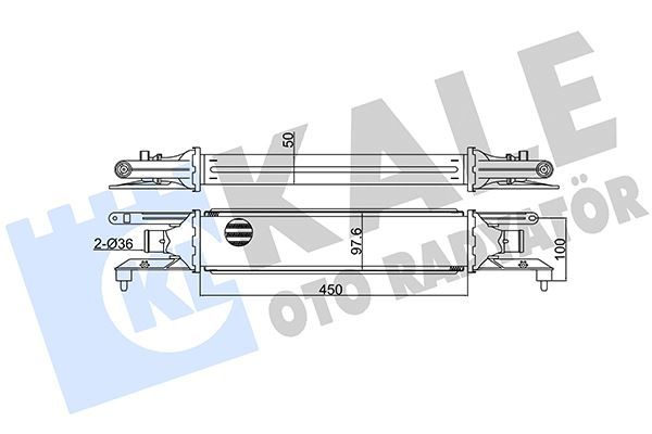 İNTERCOOLER AL/PL/BRZ GRANDE PUNTO-PUNTO-PUNTO EVO